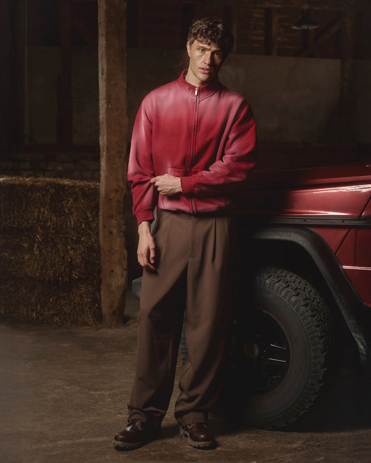 Dart Pleated Trouser