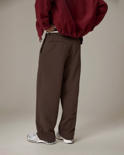 Dart Pleated Trouser