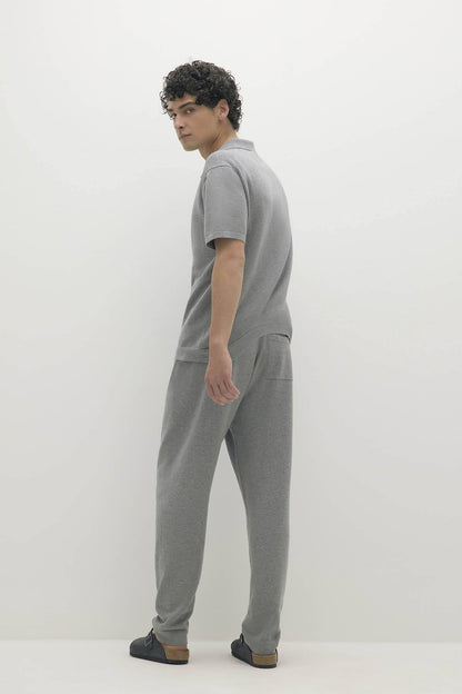 MATTEO COTTON CASHMERE BUTTON-UP SHIRT