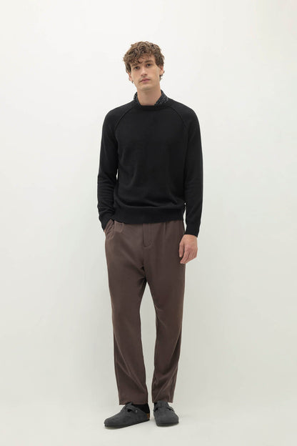 LORENZO CASHMERE CREWNECK