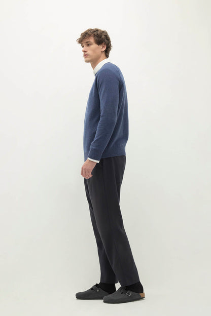 LORENZO CASHMERE CREWNECK